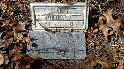 Aunt Mag's Grave