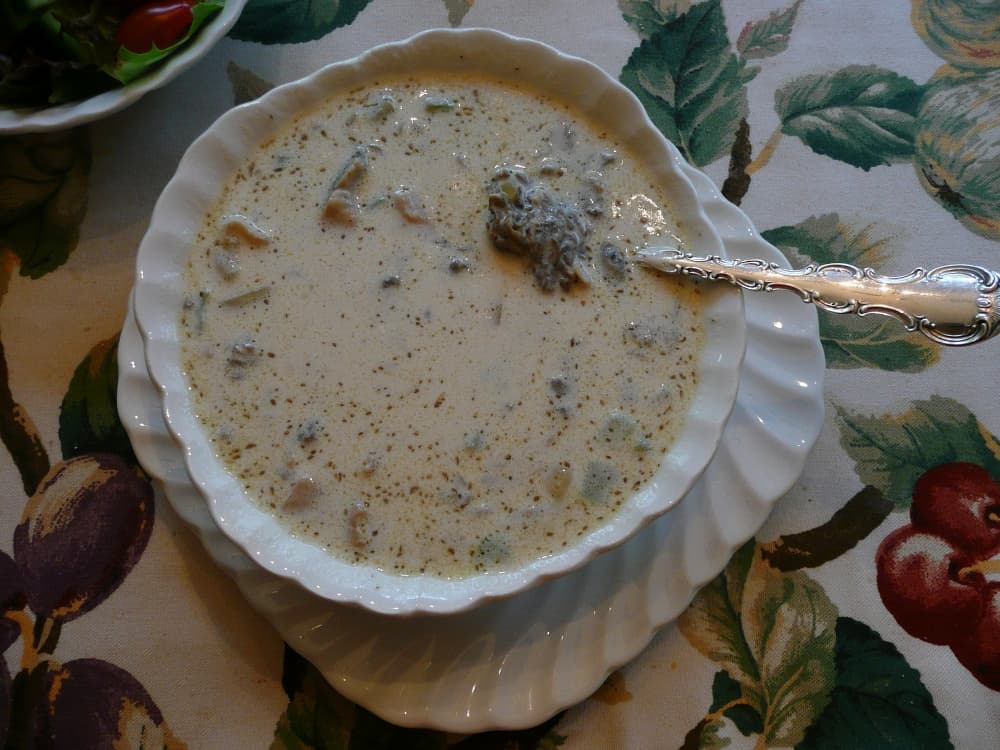 mushroom soup